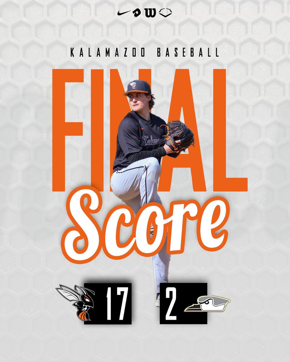 Leaving ATL with a win! The Hornets even the series against Oglethorpe in the finale, winning 17-2 behind a strong start from Carson Orvis. 🐝⚾️

#d3baseball