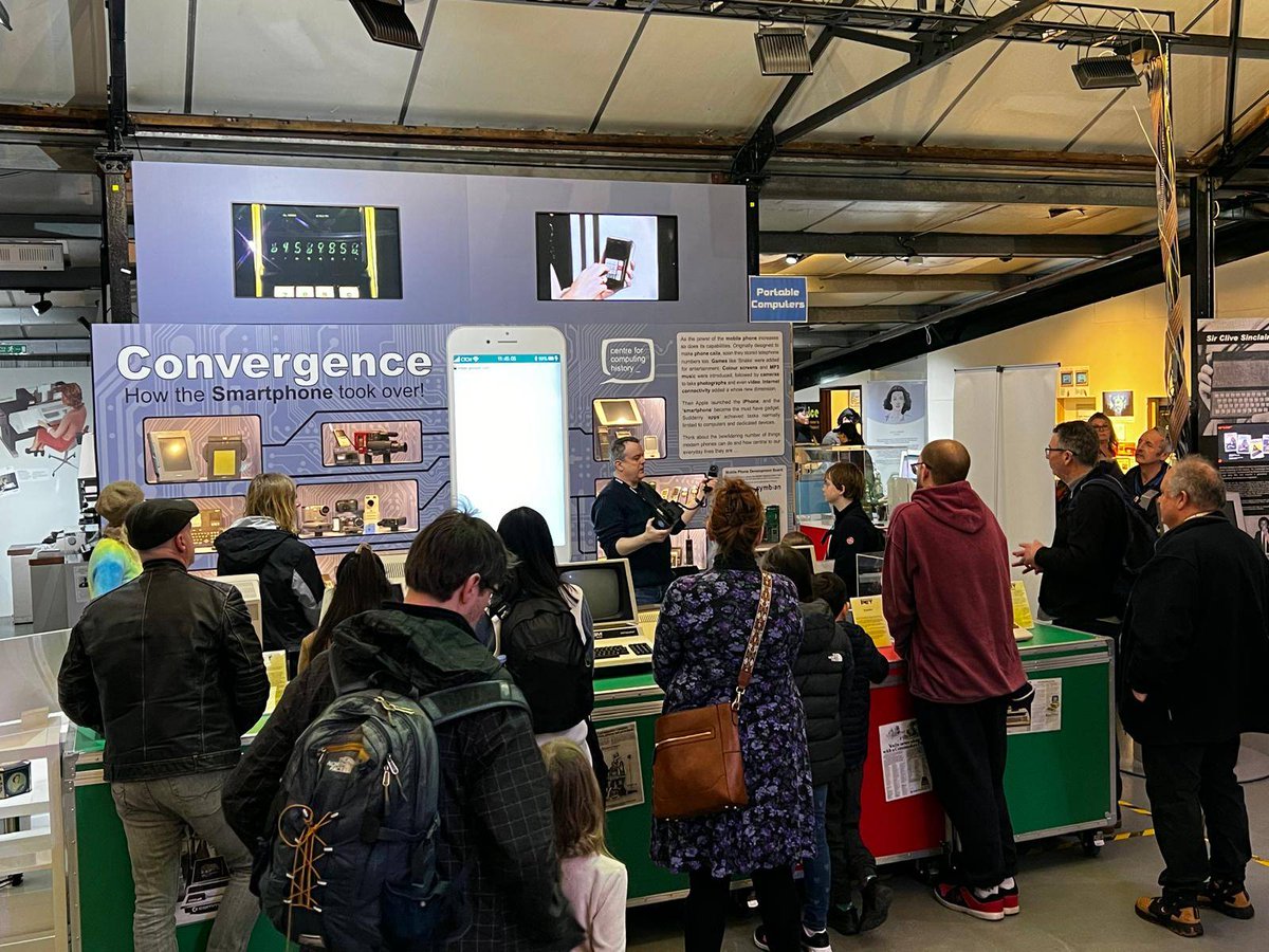 computermuseum's tweet image. This half term has been one of our busiest yet, with workshops, tours, and plenty of people having fun with our exhibits. It was also the launch of our Broken Tech, Broken Earth project, some very creative work coming from the art table :)
#ComputerHistory #STEM #Environment