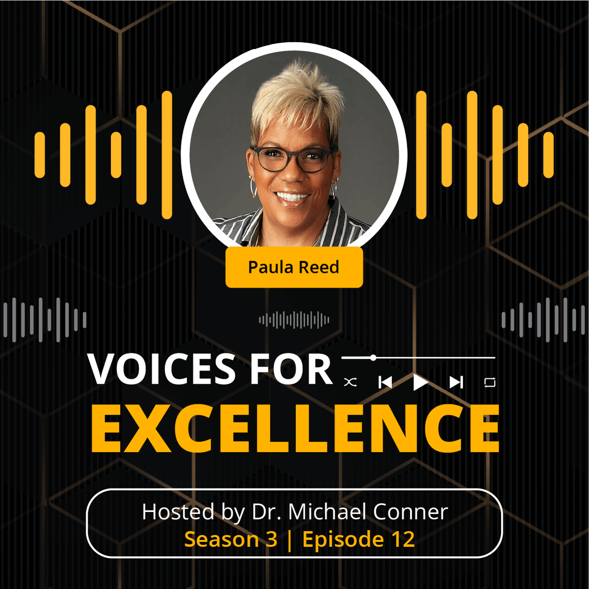 DocConner13's tweet image. Season 3 Episode 12 of VFE, and episode 7 of our 2025 Black Excellence Series, with Paula Reed, President and CEO of BizEducation Consulting, Inc., is LIVE! Available now on VoicesForExcellence.com #VoicesForExcellence #EducationLeadership