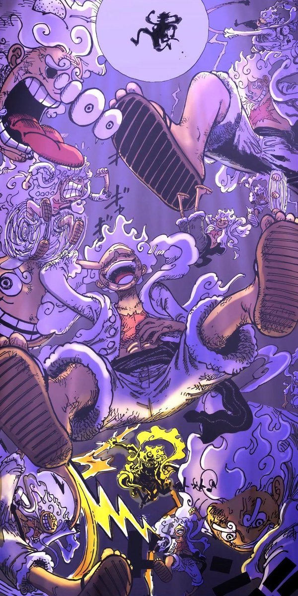 strawhats's tweet photo. Luffy Gear 5 Wallpaper https://t.co/vDVS9wJ4ld