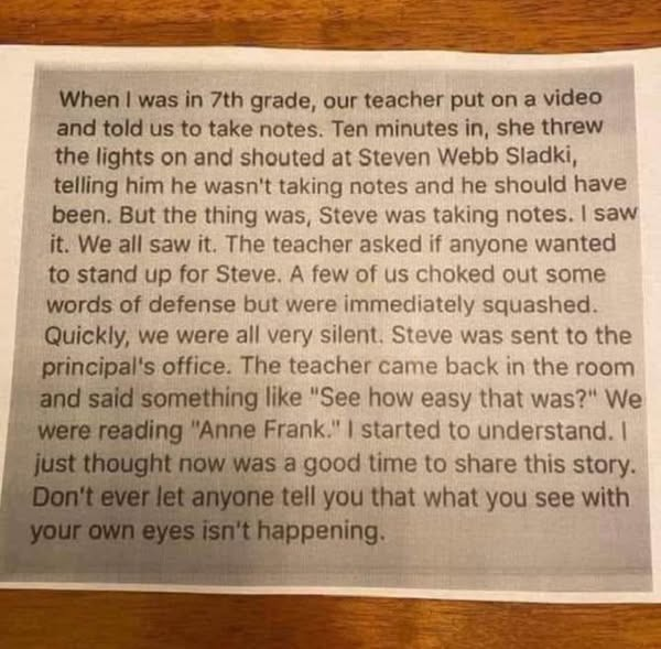 dcpetterson's tweet photo. This is floating around the Interwebs. I don't know who wrote it. https://t.co/wesE0zvuHc
