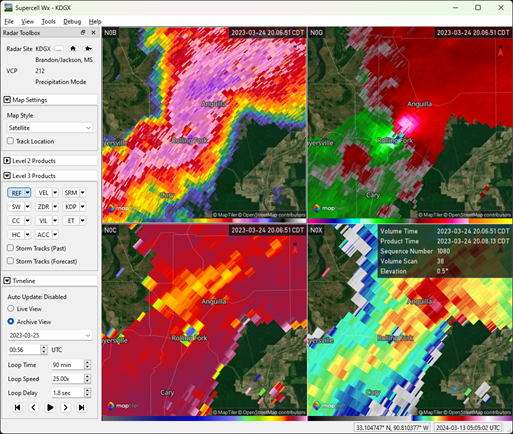 Supercell Wx tweet media