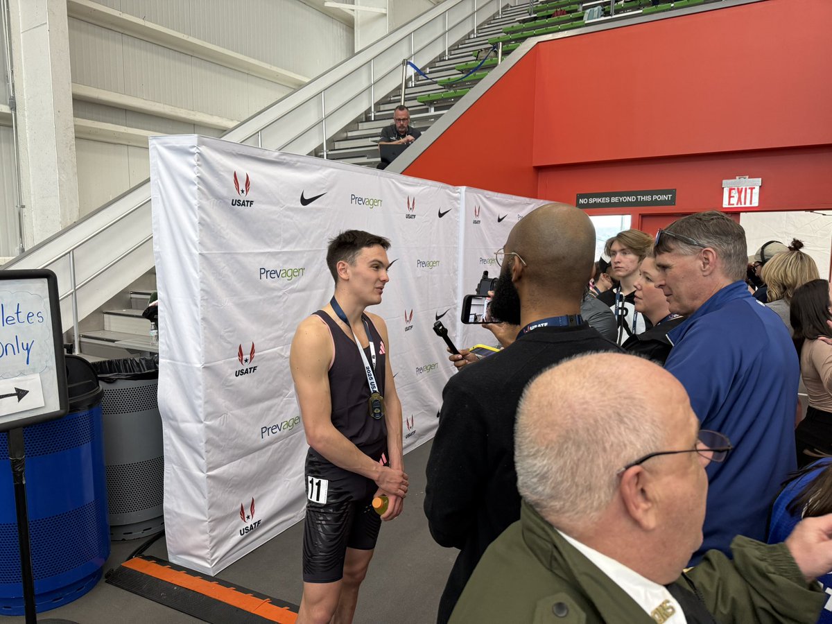 Another day, another USATF National Championships title for <a href="/hobbs_kessler/">Hobbs Kessler</a> as he doubles back to win the Men’s 1500m at Ocean Breeze in Staten Island!!