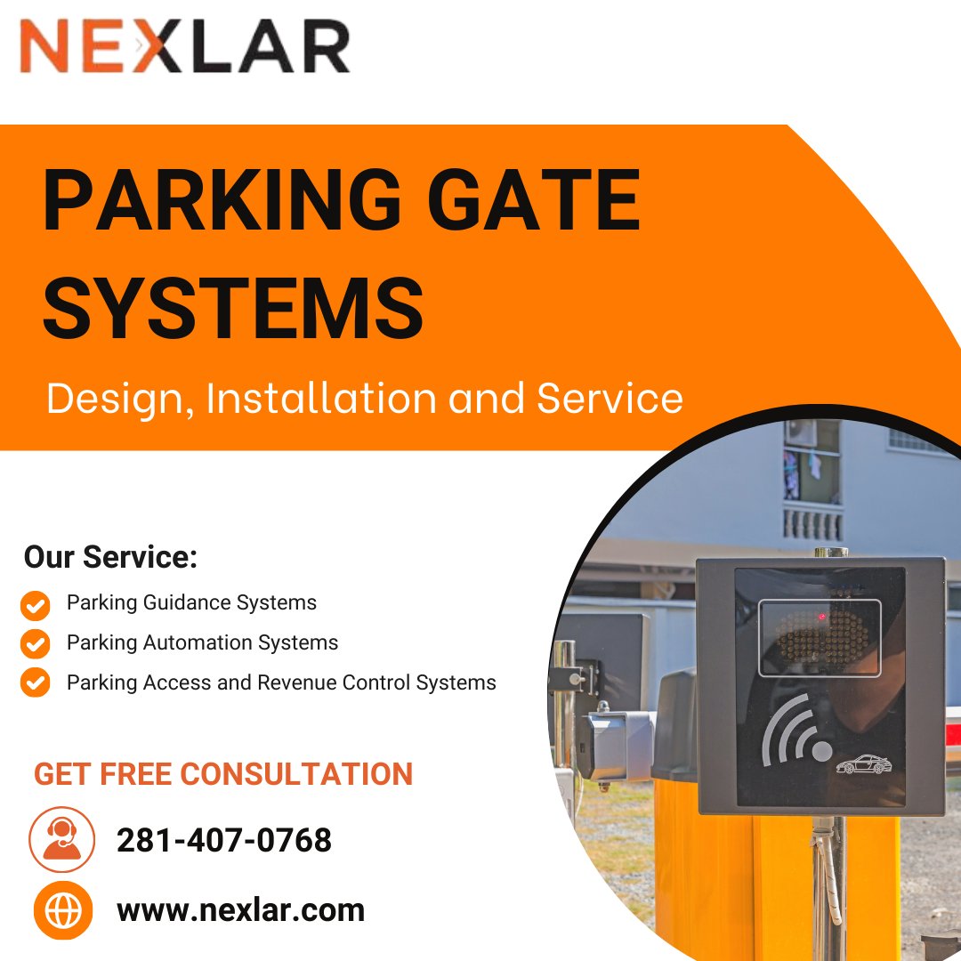 NexlarSecurity's tweet photo. 🚗 𝐔𝐩𝐠𝐫𝐚𝐝𝐞 𝐘𝐨𝐮𝐫 𝐏𝐚𝐫𝐤𝐢𝐧𝐠 𝐄𝐱𝐩𝐞𝐫𝐢𝐞𝐧𝐜𝐞 𝐰𝐢𝐭𝐡 𝐍𝐞𝐱𝐥𝐚𝐫'𝐬 𝐆𝐚𝐭𝐞 𝐒𝐲𝐬𝐭𝐞𝐦𝐬! 🚗

Visit https://t.co/vLTUz8Ya4y
#ParkingSolutions #AutomatedParking #NexlarSecurity #HoustonBusiness #ParkingTechnology #SmartParking https://t.co/noZKfqfZcQ