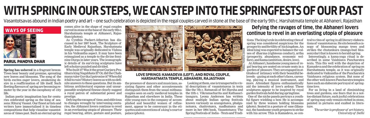 Ways of Seeing, Economic Times, Sunday, 23rd February 2025.
m.economictimes.com/opinion/et-com…