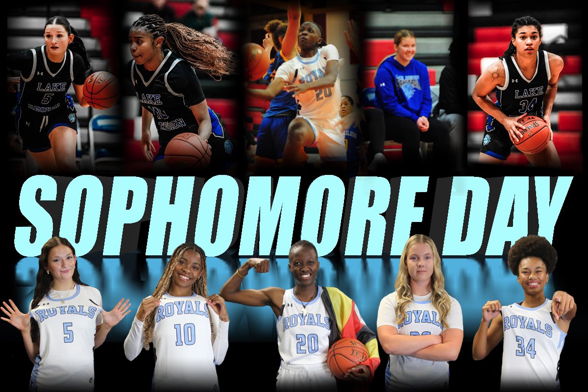 🚨SOPHOMORE DAY 🚨

Let’s pack the Sports Center to honor our Sophomores today‼️

🆚  Bismarck State
📍  Sports Center || Devils Lake, ND
⏰  1:00 PM CT (12:40 So. Day)
💻  m.youtube.com/@lakeregionsta…

#WeAreLR 🦁🏀