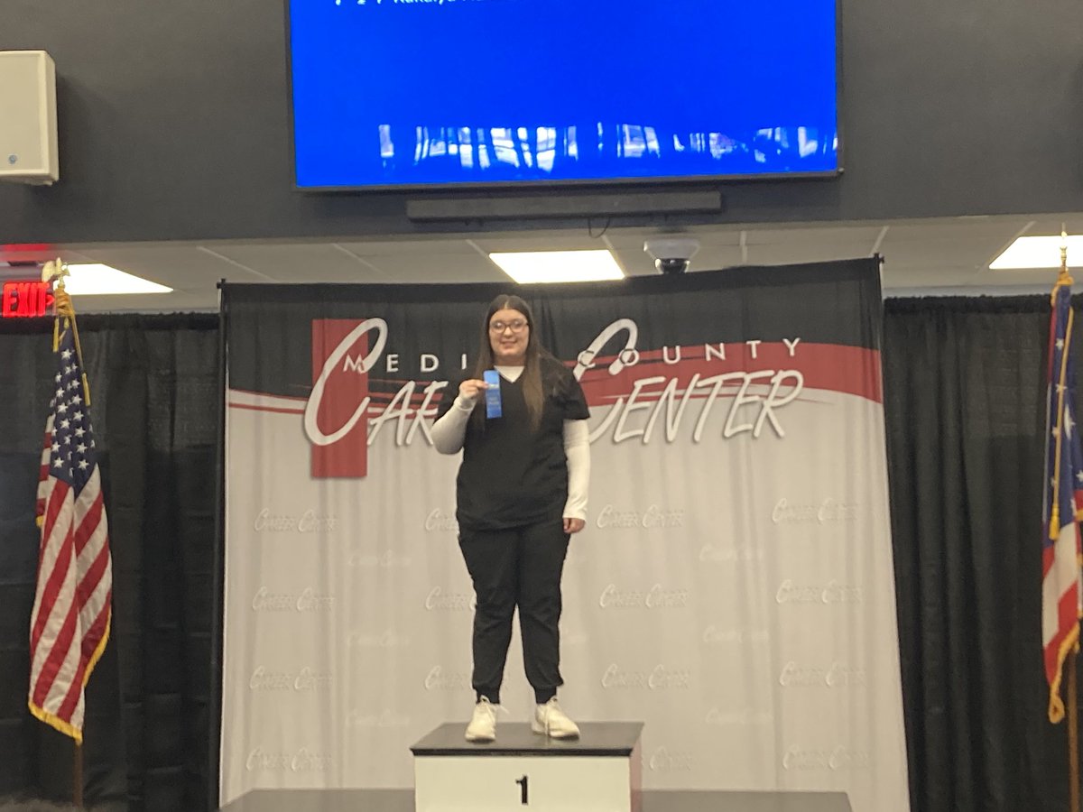 Great job yesterday Health Careers students at the regional HOSA competition!  Next stop the state competition!  #kentriderpride @kentschools <a href="/THSCounselors/">Tallmadge Counselors</a> <a href="/CFHS_Counseling/">CFHS Counseling Dept</a> <a href="/WoodridgeWHS/">WoodridgeHighSchool</a> <a href="/HudHSGuidance/">Hudson HS Guidance</a> <a href="/SMFHScounseling/">SMFHS Counseling</a> <a href="/hudsonohschools/">Hudson City Schools</a> <a href="/SMFSchools/">SMFSchools</a> <a href="/KentSchools/">Kent Schools</a> <a href="/sixdistrictCTE/">Six District Educational Compact</a>