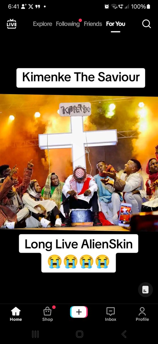 MirriamNakigozi's tweet photo. #lugogocricketoval #lugogo #AlienSkinLiveInConcert #alienstage #fangoneforest https://t.co/jneSvYEyTA
