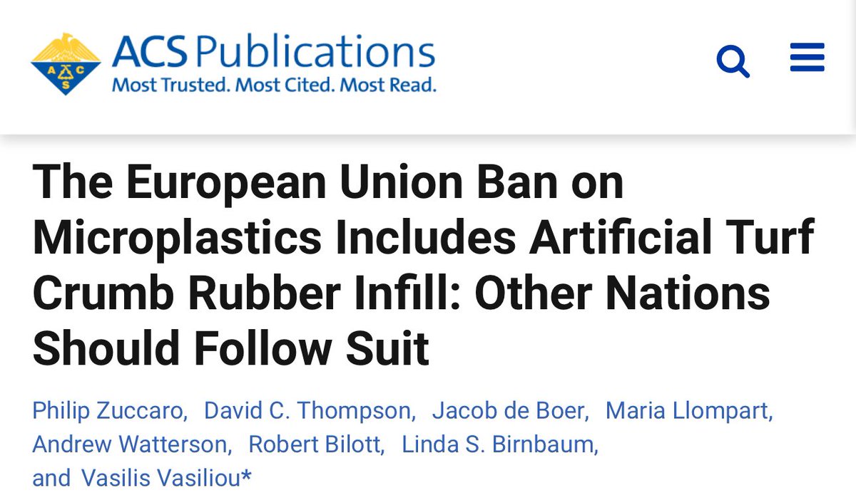 Ban Plastic Turf tweet media