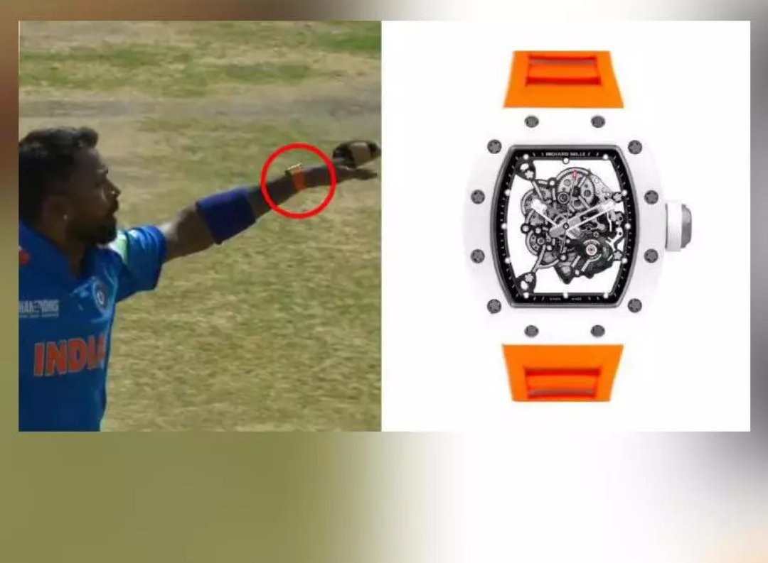 GemsOfAdverts's tweet photo. Hardik Pandya wearing entire Pakistan cricket board's budget on his wrist. https://t.co/xwcRbexrUD