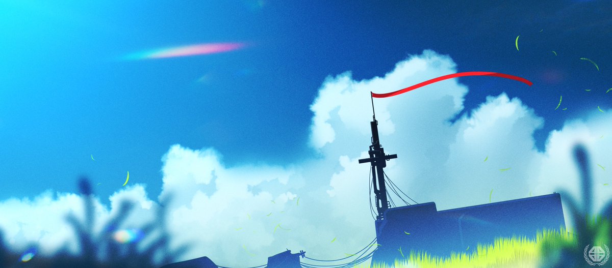 amaurywks1's tweet photo. Calm Sky

#original #illustration #painttoolsai #sky #background #landscape #ruins #clouds #flag #nohumans #amaurywks https://t.co/1uIN6fAT2E