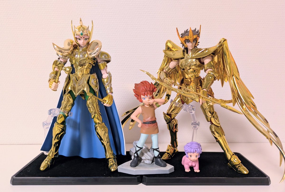 pastime6171's tweet photo. 聖闘士聖衣神話EX
黄金聖闘士リバイバル版

ムウ &amp; アイオロス
かっけぇ♈♐ https://t.co/QWxtJn8wPP