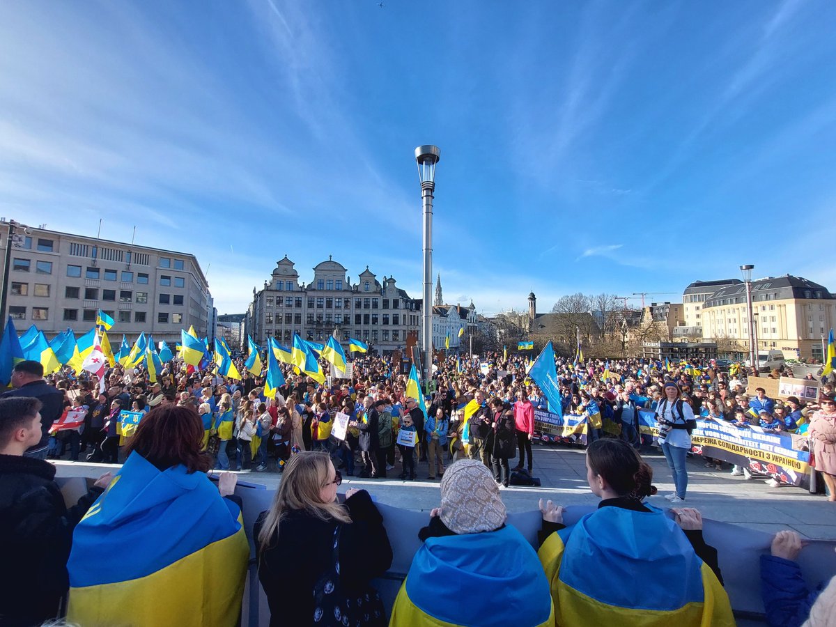 Stand for freedom - stand with Ukraine 🇺🇦