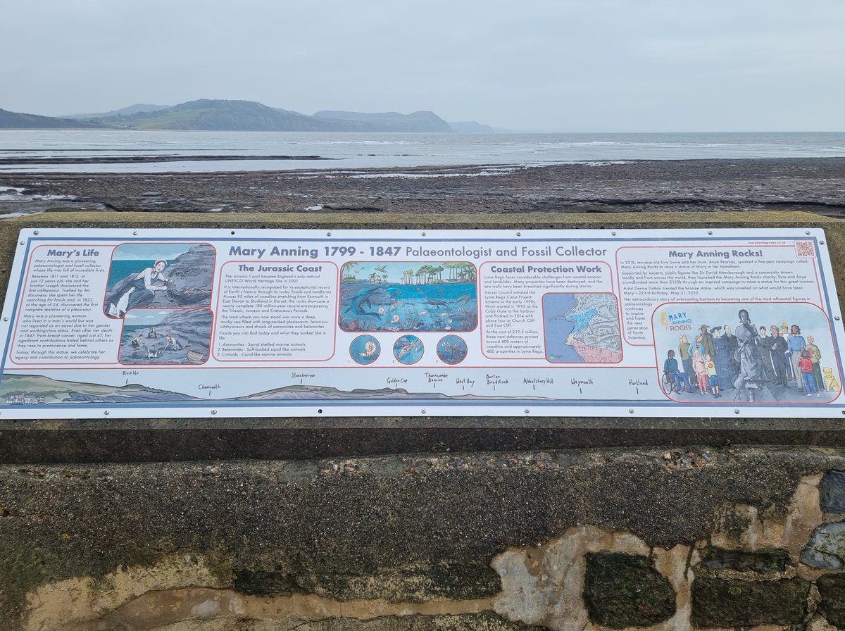 picturetheuk's tweet photo. Mary Anning and Lyme Regis in West Dorset: https://t.co/obrvMH2EUZ