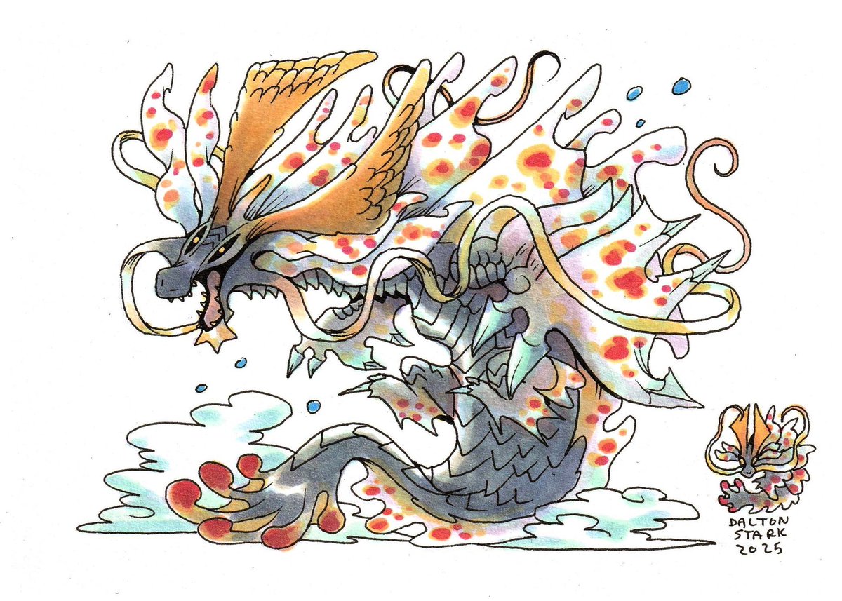 daltondoodles's tweet image. Amatsu 🌬️ 🌧️🐋 #monsterhunter