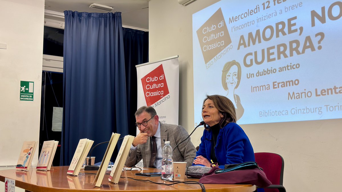 "Ogni amante è un soldato, Amore ha i suoi accampamenti,
credimi, Attico, ogni amante è un soldato."
Ovidio, Amores, I,9

AMORE, NON GUERRA? UN DUBBIO ANTICO
L'incontro di febbraio con Imma Eramo e Mario Lentano alla scoperta di Eros e immaginario bellico nella cultura romana.