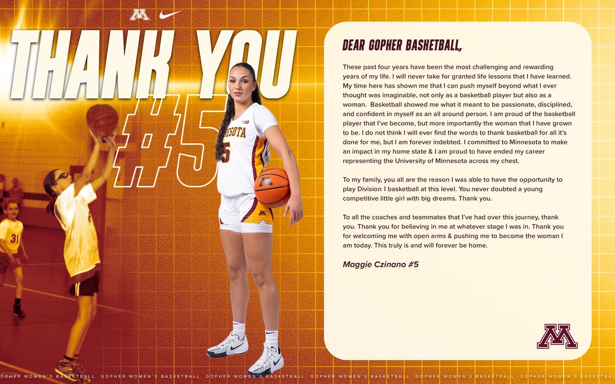 Minnesota Women's Basketball tweet media