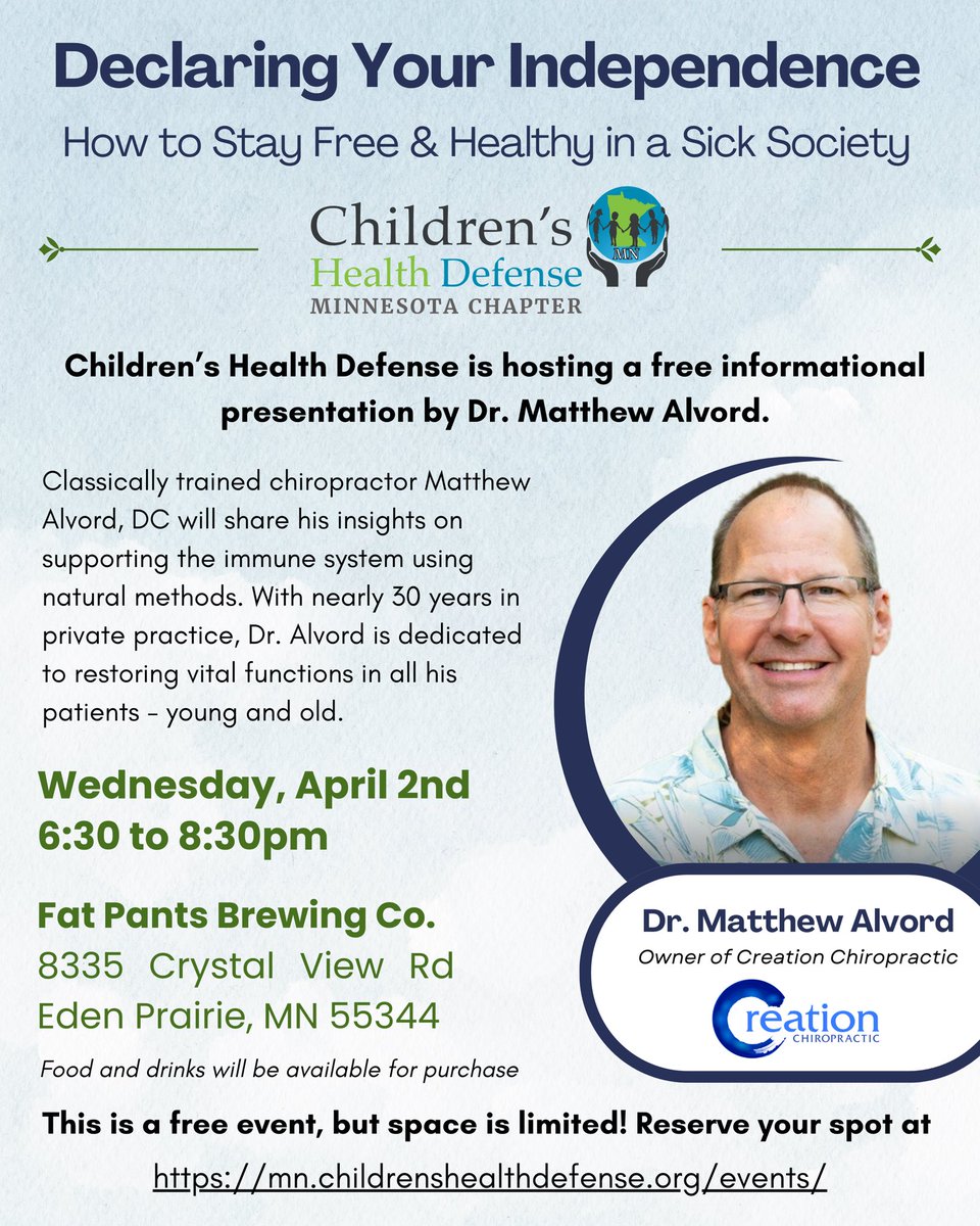 Children's Health Defense - Minnesota tweet media