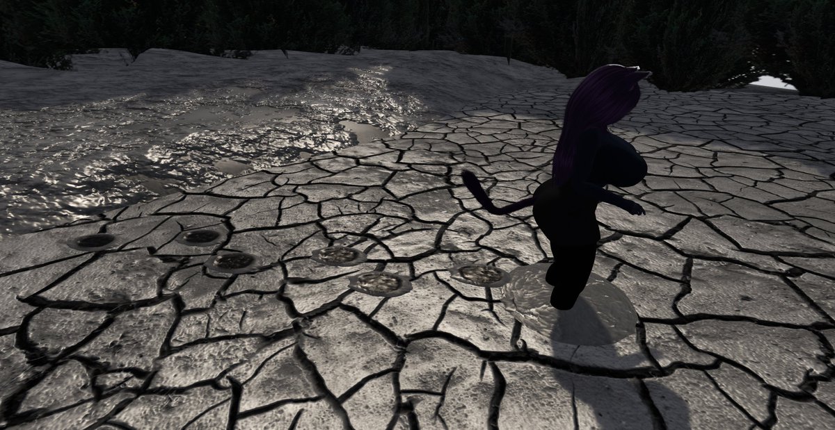 久々の投稿！まったくこっち動かしてなかったｗ
足跡っぽく後ろに続くようにしてみました～