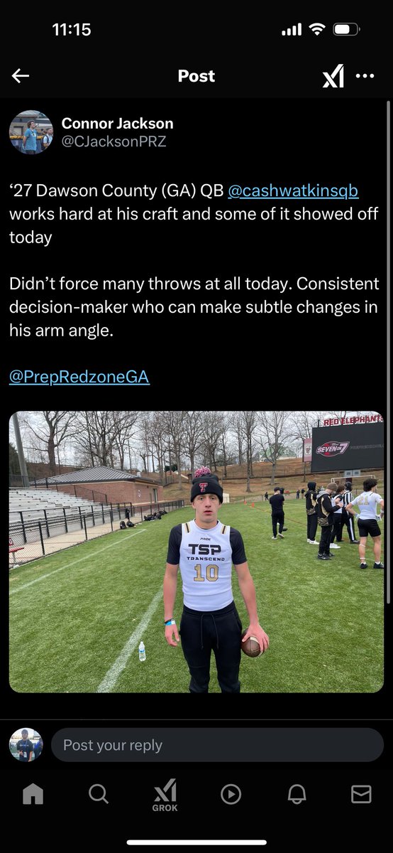 Cash Watkins tweet media