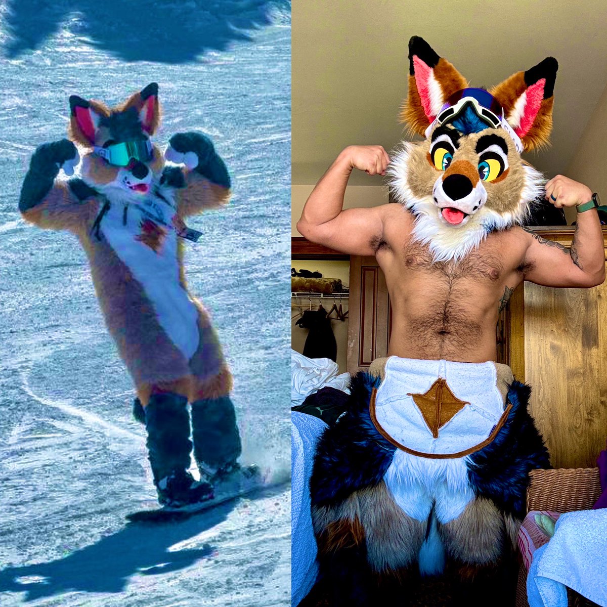 not yet spring ski ft <a href="/RowdyYote/">Howdy, I'm Rowdy!</a>? #shirtlesssunday