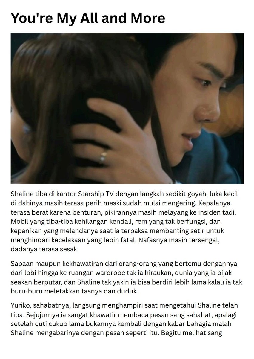 vroseley's tweet photo. 146. You're My All and More https://t.co/kxWTDVzqKj