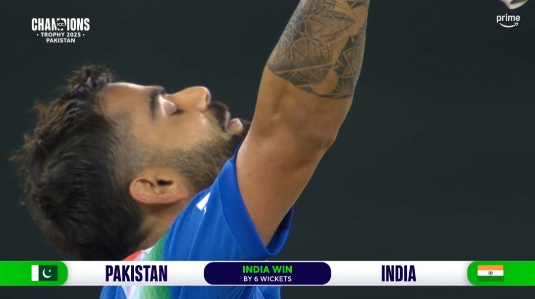 Greatest Chase Master in the history of Cricket
#ViratKohli