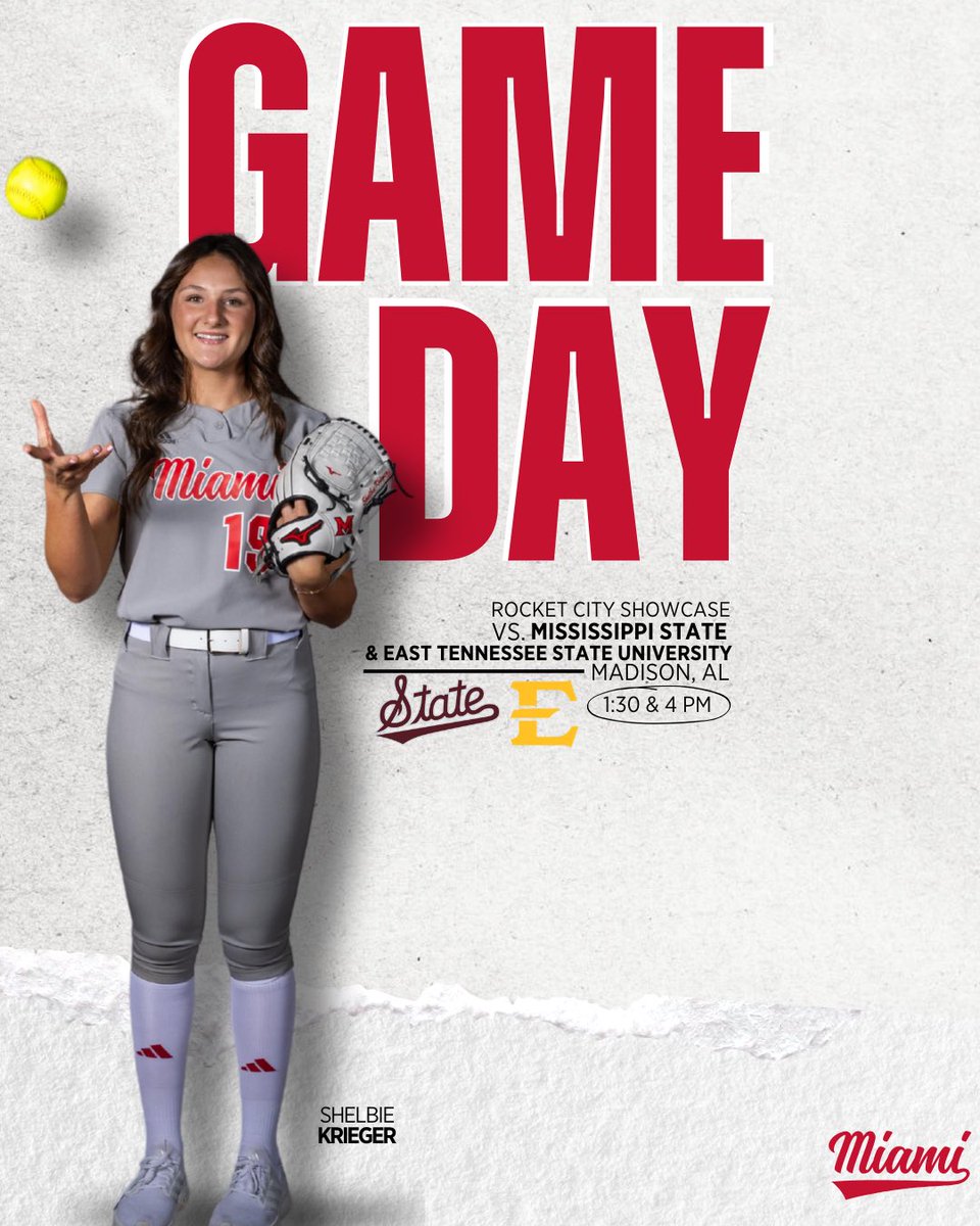 Day ✌️ at the Rocket City Showcase! 

🆚Mississippi State @ 1:30 PM
🆚East Tennessee State University @ 4 PM
📍Madison, Alabama 

#RiseUpRedHawks