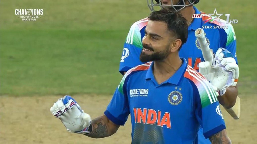 INDIA WON 🇮🇳🇮🇳🥳🎉

Virat Kohli ate IIT Baba n left no crumbs 😂

Finished in style with a century 💯

#INDvsPAK 
#ViratKohli𓃵
