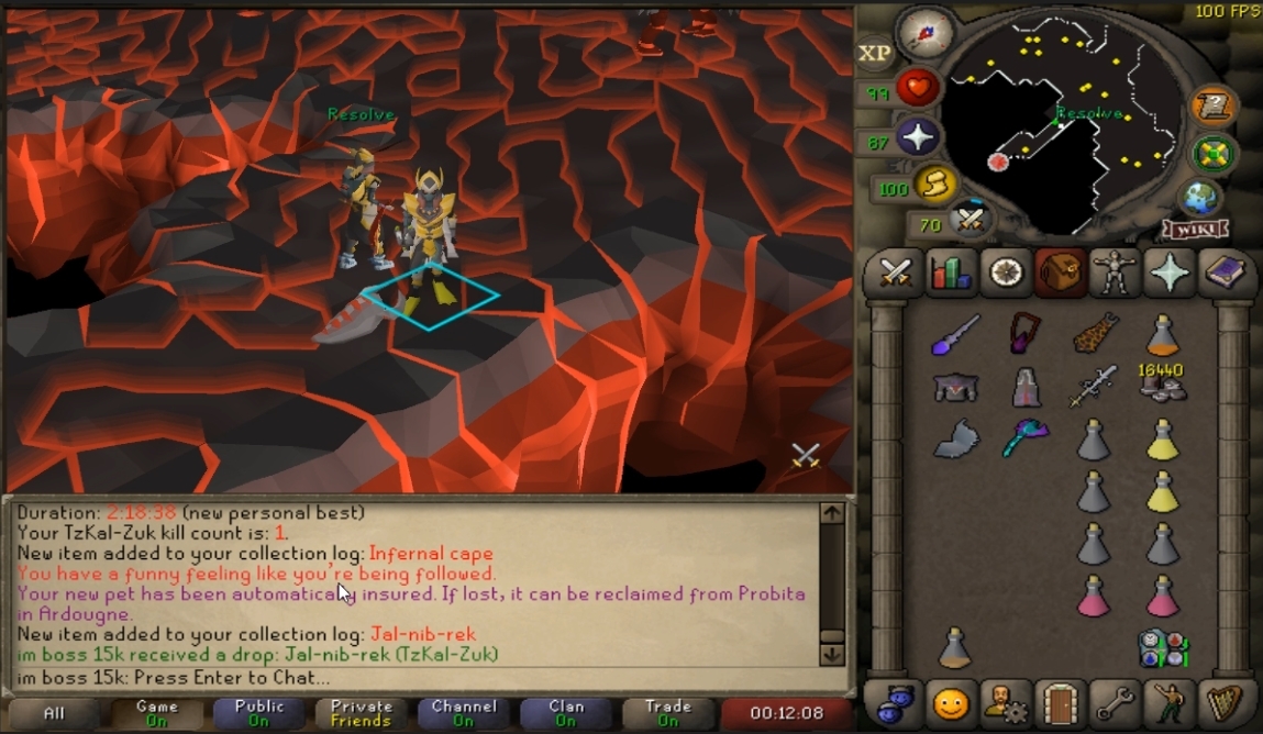 slimecricket's tweet photo. Had to lock in on OSRS for a month and a half https://t.co/fKAGn6lIsW