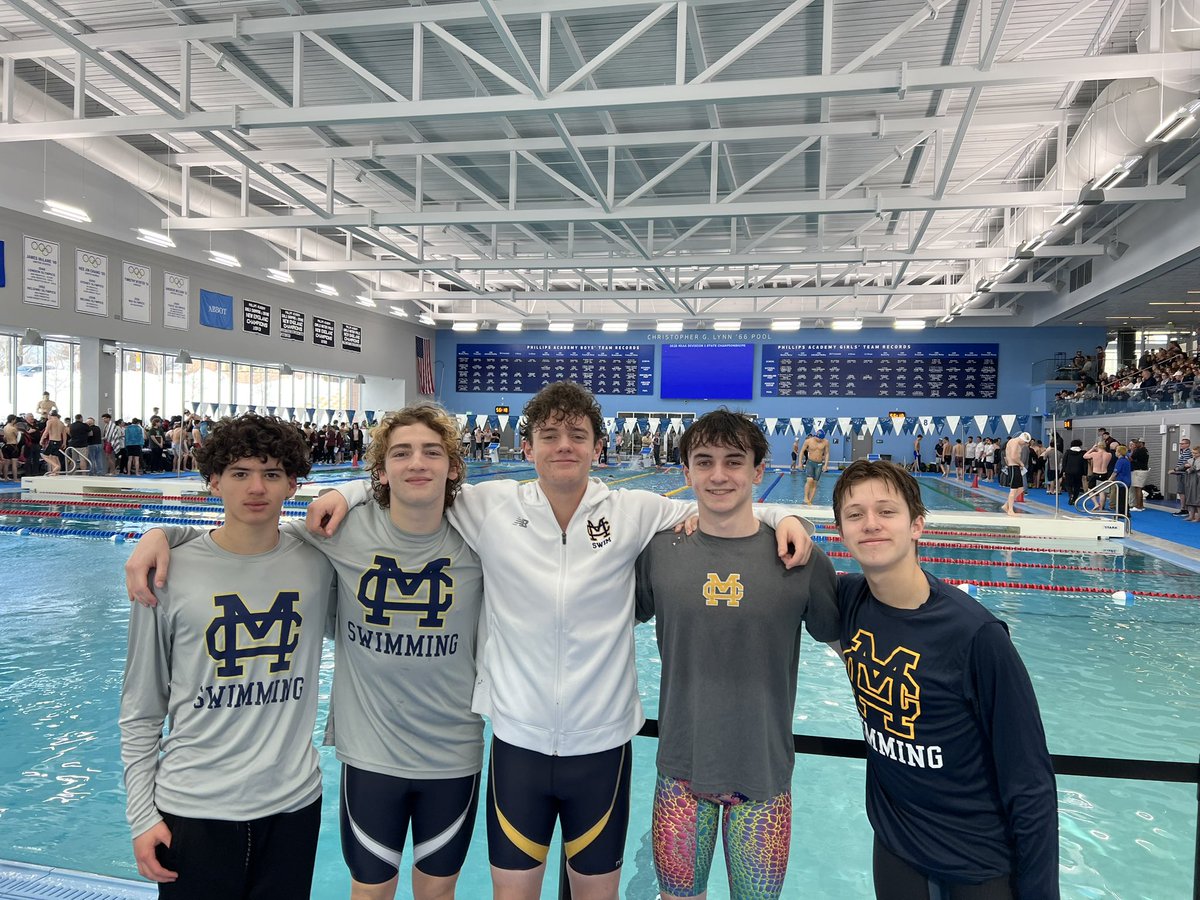 MC Swim is making waves at Div 1 States today, competing in:

• Medley Relay
• 400 Free Relay
• 100 Free
• 100 Breast

Let’s go Lancers! #Div1States #Lancers