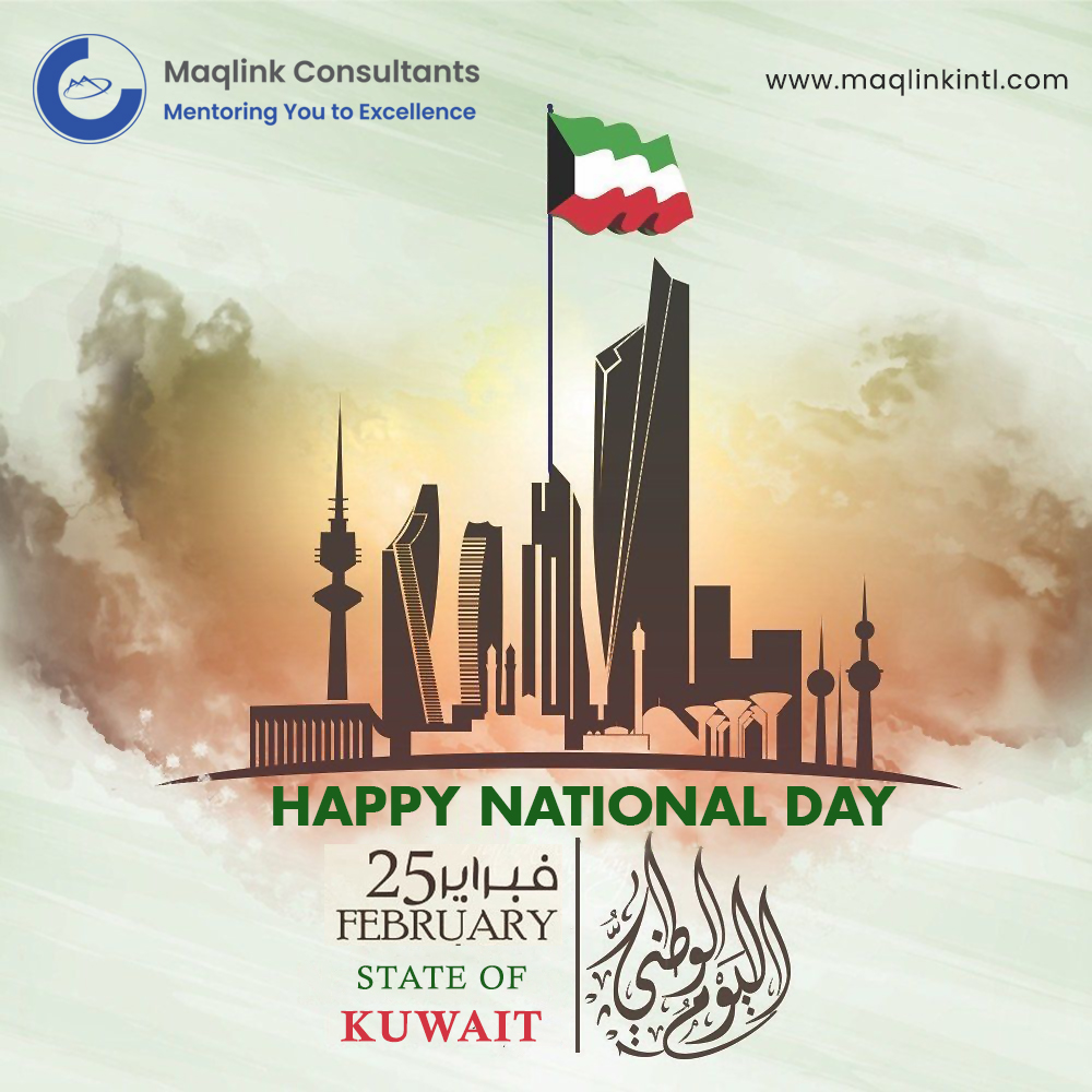 MaqlinkC's tweet image. 🎉 Happy National Day, Kuwait! 🇰🇼 🎉

#KuwaitNationalday #kuwait #halafeb #NationalDay