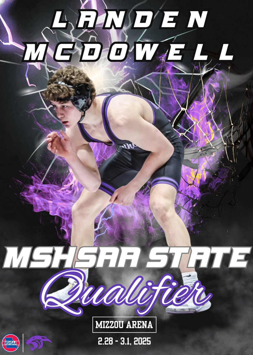 This week we have ✌️Panthers representing South at the 2025 MSHSAA Wrestling State Championships in Columbia! 

#GRIT | #PantherPride