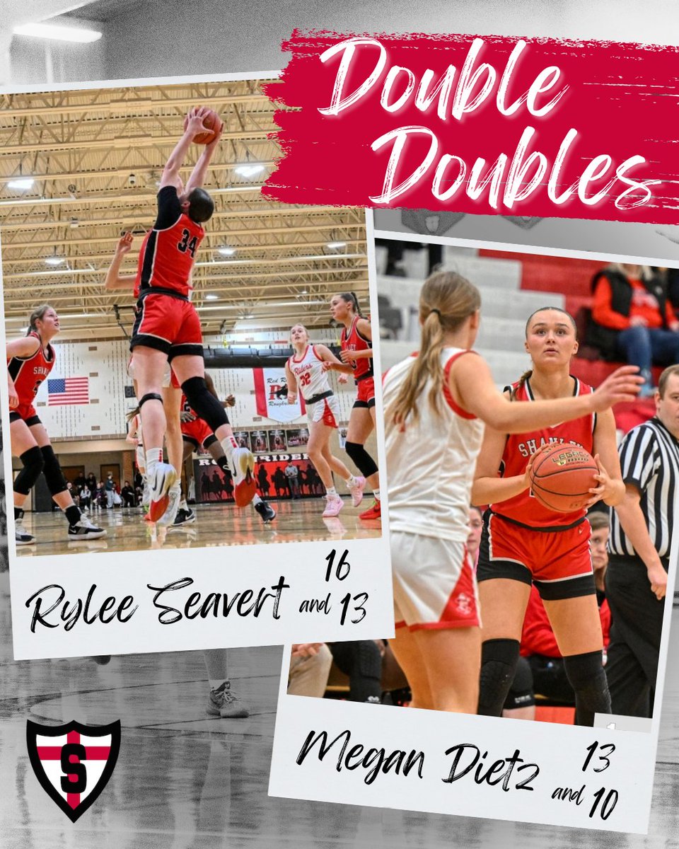 Shanley Girls Basketball (@shanleygirlsbb) on Twitter photo We had two Deacons record a double-double vs. South!
<a href="/RyleeSeavert/">Rylee Seavert</a>: 16 points, 13 rebounds, 4 assists
<a href="/MeganDietz26/">Megan Dietz</a>: 13 points, 10 rebounds
<a href="/norar_4/">NoraR_4</a>: 6 steals, 5 rebounds, 3 assists
Peace Hakim: 5 rebounds, 2 blocks We had two Deacons record a double-double vs. South!
<a href="/RyleeSeavert/">Rylee Seavert</a>: 16 points, 13 rebounds, 4 assists
<a href="/MeganDietz26/">Megan Dietz</a>: 13 points, 10 rebounds
<a href="/norar_4/">NoraR_4</a>: 6 steals, 5 rebounds, 3 assists
Peace Hakim: 5 rebounds, 2 blocks
