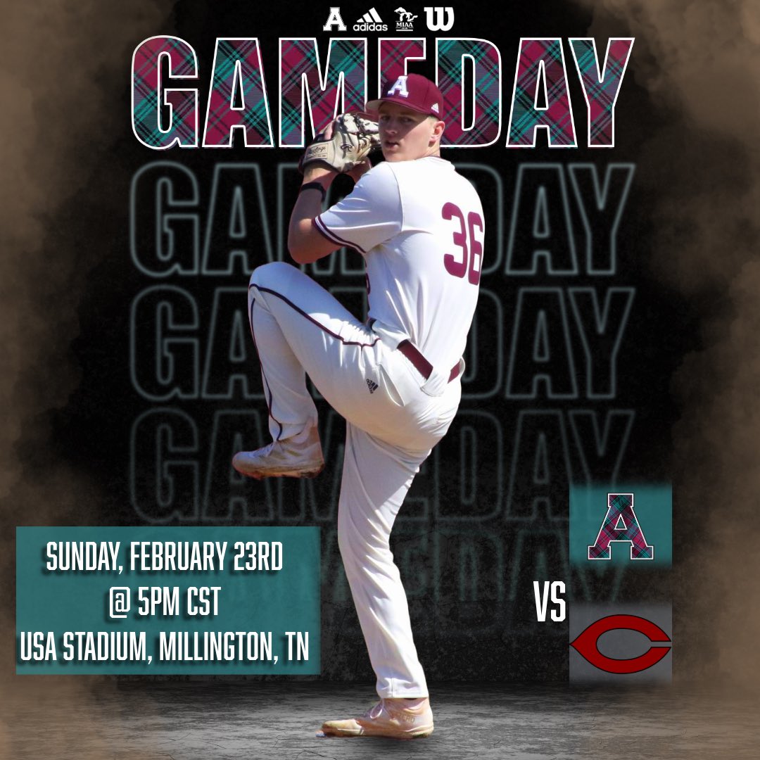 First Game of the 2025 Season! ⚾️
⏰February 23rd <a href="/5PM/">5pm.co.uk</a> CST
USA Stadium
Millington, TN
