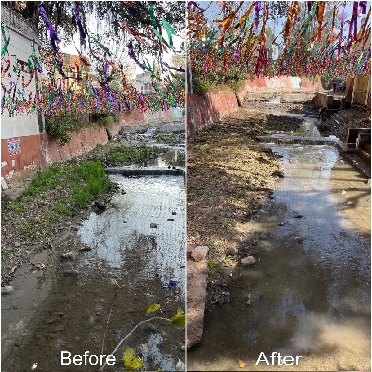 Er_Sam_here's tweet image. Project Amrit ~ Save Water Save Life

Venue :- Holy River Devika, Udhampur 

A Water Cleaning and Conservation Initiative by Sant Nirankari Charitable Foundation
Sant Nirankari Charitable Foundation
#servicewithhumility #santnirankaricharitablefoundation #santnirankarimission