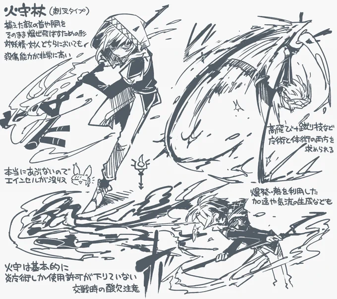 創作のほうの火守メモも一部再掲しとくか こういうのが好きなので今回の舞台も火遊びRPしまくれて楽しかった～ 見てくれてありがと♡ 