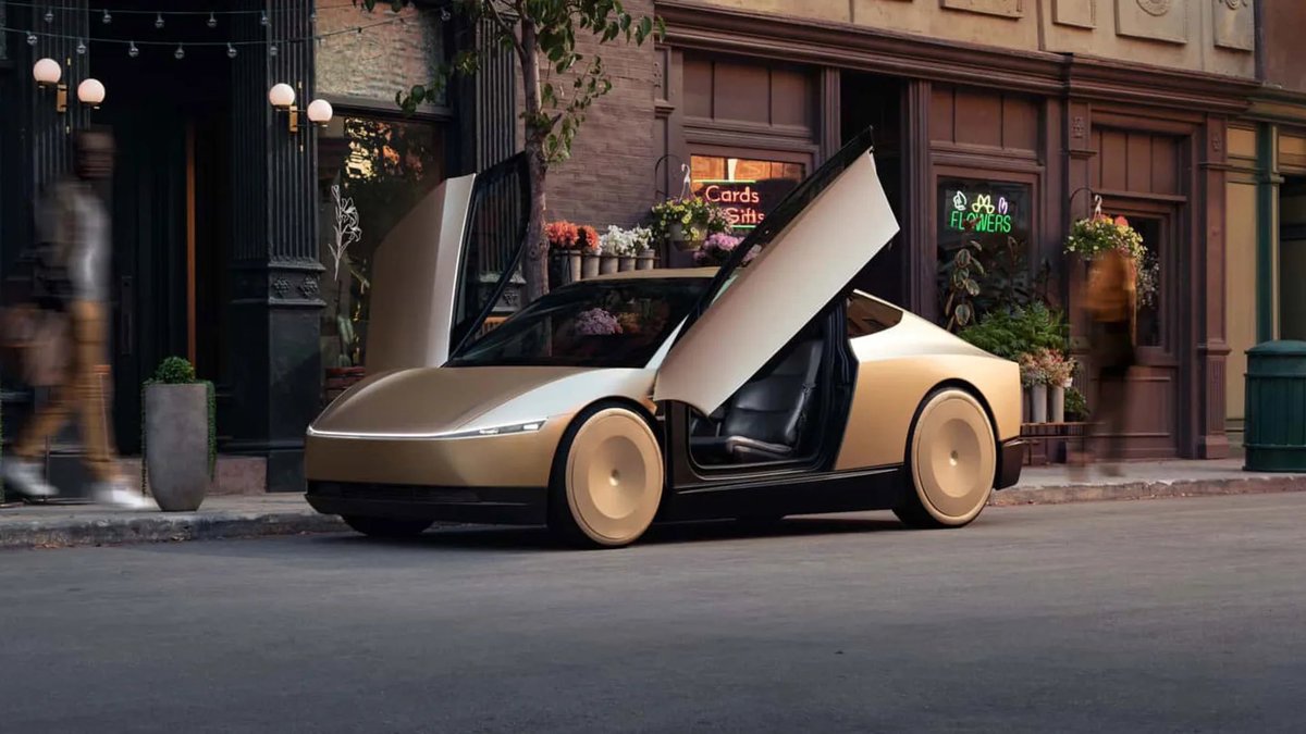 Teslarati's tweet image. 🚨 Lars Moravy, Tesla’s VP of Vehicle Engineering, says the Cybercab is not “painted” and they developed a new process where the polyurethane paint is injected into the panel at the same time as manufacturing

(via Ride the Lightning podcast)