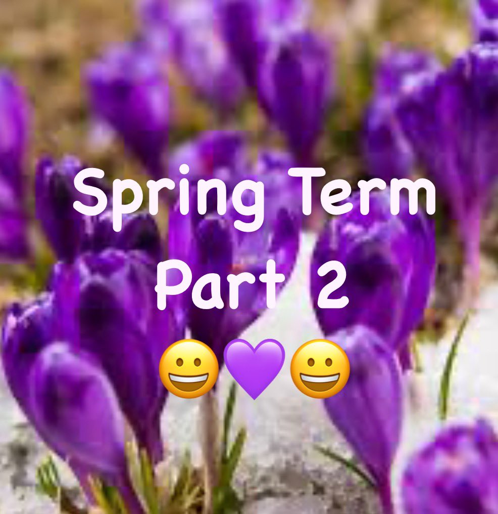 OrielHighSchool's tweet photo. The mornings are getting lighter & the spring flowers are starting to show their faces! 🪻🌷 Looking forward to seeing everyone tomorrow for the start of Spring Term Part 2! It’s going to be a busy one! Oh & in case you’d forgotten it’s Week B tomorrow! 💜💜 #SetThoseAlarms https://t.co/hTGlLYUSVP