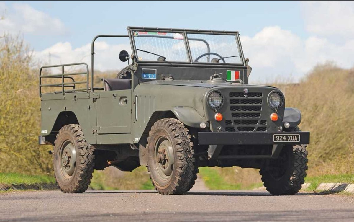 David_Simister's tweet image. Just love this 1954 Alfa Romeo AR51 being auctioned by @Historics next weekend. Much cooler than a Series I Landie, and one of only three believed to be in the UK... #alfaromeo #4x4