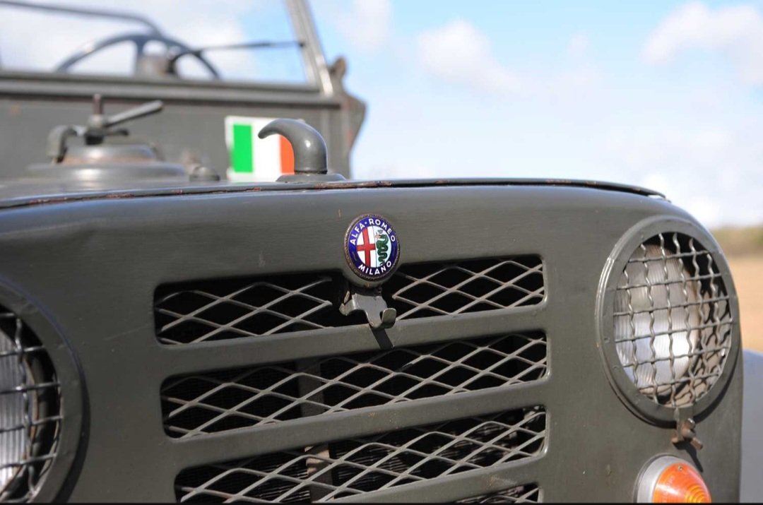 David_Simister's tweet image. Just love this 1954 Alfa Romeo AR51 being auctioned by @Historics next weekend. Much cooler than a Series I Landie, and one of only three believed to be in the UK... #alfaromeo #4x4