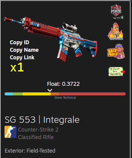 CyborgJoshi_'s tweet photo. *****Giveaway alert for CSGO skin******
1) Must follow me
2) Tag 2 friends
3) Like, Retweet, and comment anything

Skin tradeable on 3rd March 2025, will draw a winner for it.

Good luck https://t.co/teK2aot1gK