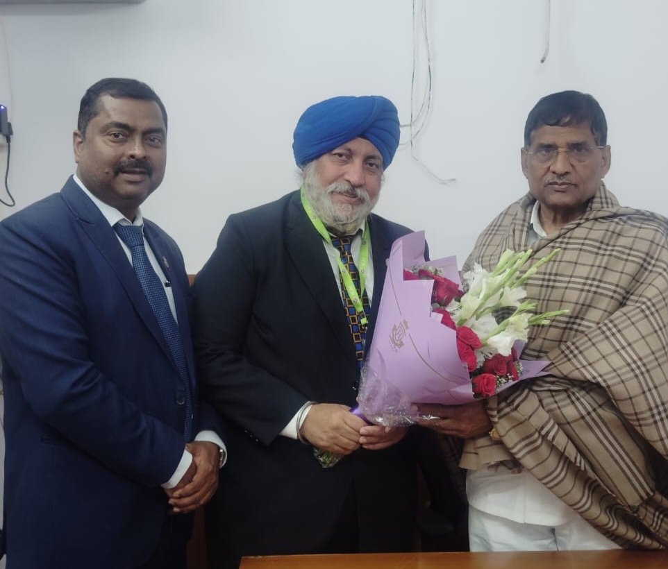 theicai's tweet image. CA. Charanjot Singh Nanda, President-ICAI with CCM met Shri Lalji Verma, Hon&apos;ble Member of Parliament &amp;amp; Member of Select Committee examining the
#IncometaxBill2025 to discuss key reforms &amp;amp; ICAI’s contributions to tax policy.