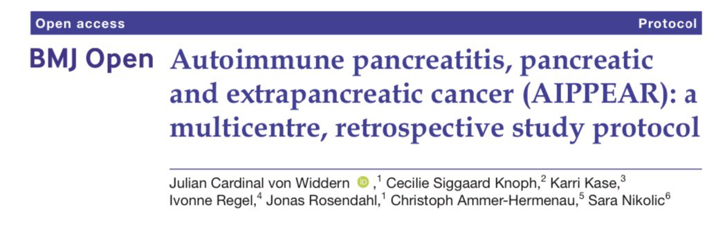 YouppiePancreas's tweet photo. Take a look👀 at the recently published protocol of one of our #Pancreas2000 projects and join the #AIPPEAR team‼️💪🏼

➡️ https://t.co/LdumhKl65Y

If you have AIP cases you are welcome to join the project with @CSKnoph @SN_gastro @AmmerHerrmenau and more✨ https://t.co/HXlGNU1hYv