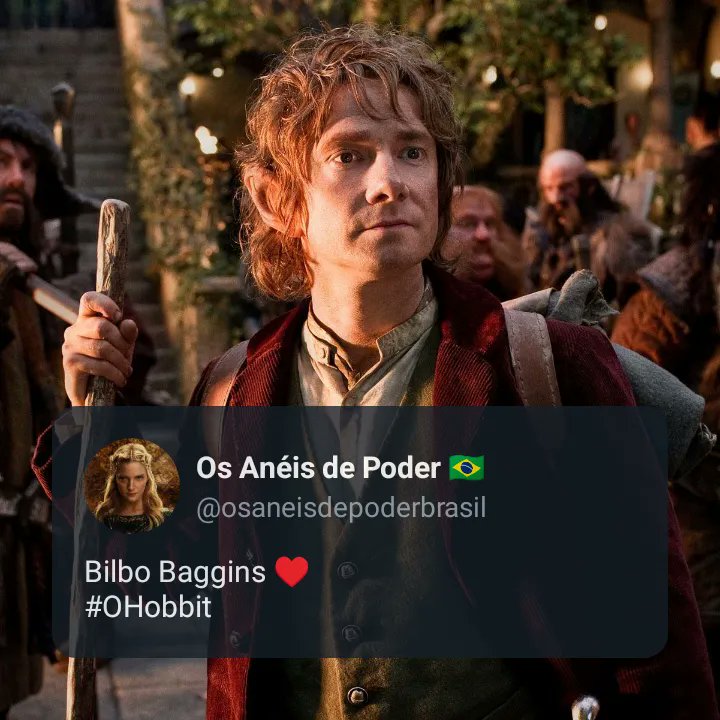 osaneisdepoder's tweet image. Bilbo ♥️
#OHobbit