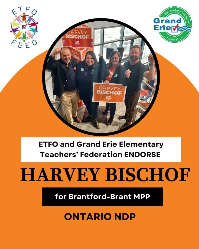 Harvey Bischof (@harveybischof) on Twitter photo Proud and honoured to get the endorsement from the Elementary Teachers' Federation @etfo Grand Erie Elementary Teachers <a href="/GEETFO/">ETFO Grand Erie</a>.
#BrantfordBrant
<a href="/OntarioNDP/">Ontario NDP</a>
#ONpoli Proud and honoured to get the endorsement from the Elementary Teachers' Federation @etfo Grand Erie Elementary Teachers <a href="/GEETFO/">ETFO Grand Erie</a>.
#BrantfordBrant
<a href="/OntarioNDP/">Ontario NDP</a>
#ONpoli