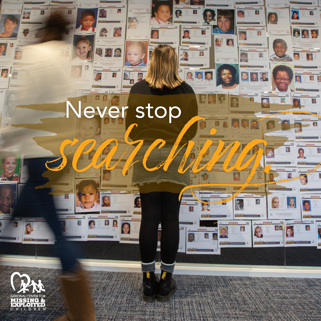 NCMEC's tweet photo. Use your voice to help others by sharing a missing kid’s poster.

Collectively we can do our part: https://t.co/3g5i7jGifx - tag a friend to keep it going. https://t.co/6gzTfDo0BK