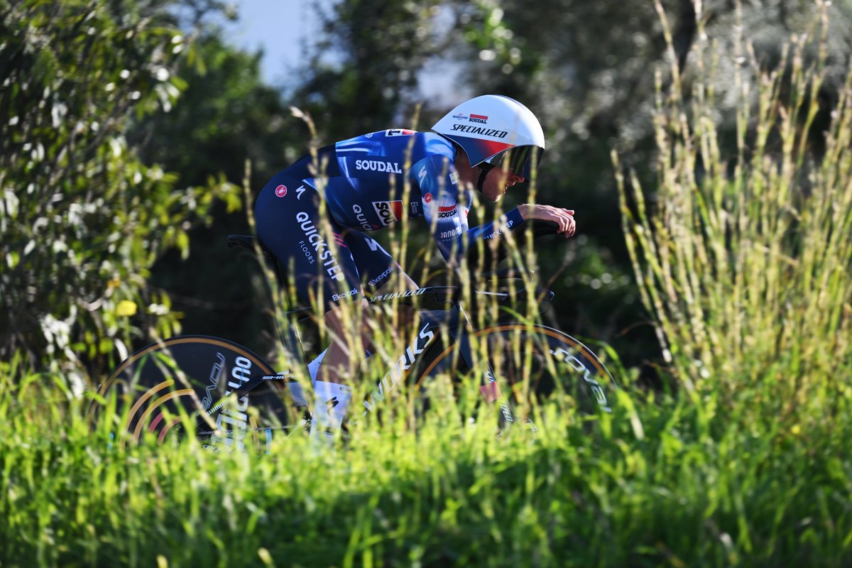 soudalquickstep's tweet image. Proud of @MaxSchachmann and @IlanWilder, who both concluded the #VoltaAoAlgarve ITT in the top ten!

Photo: @GettySport