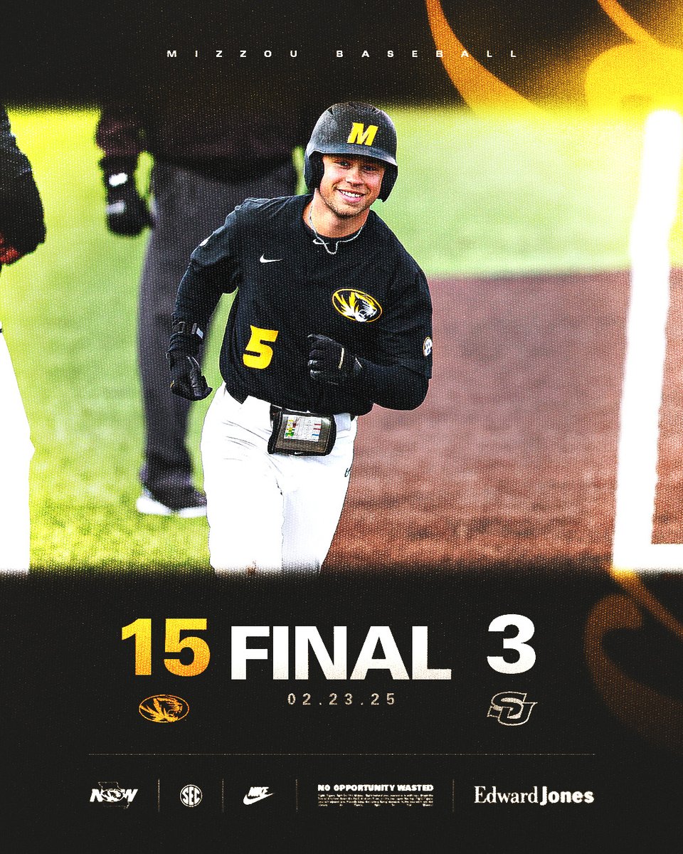 Tigers win it to close out their stay at the Andre Dawson Classic!

#𝙈𝙞𝙯𝙯𝙤𝙪𝙉𝙊𝙒 | 🐯⚾️