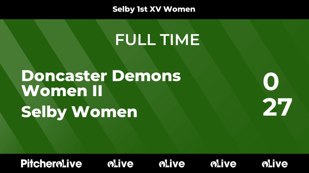 selby_rufc's tweet photo. FULL TIME: Doncaster Demons Women II 0 - 27 Selby Women
#DONSEL #Pitchero
https://t.co/mbj0iCm6nO https://t.co/TI6c2zq9Jt